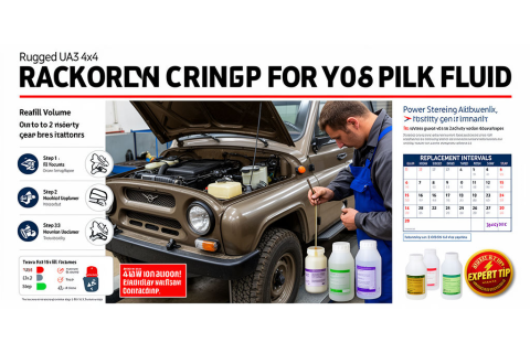 Масло для ГУР УАЗ: какие требования по вязкости, объёму и когда менять — практичные рекомендации