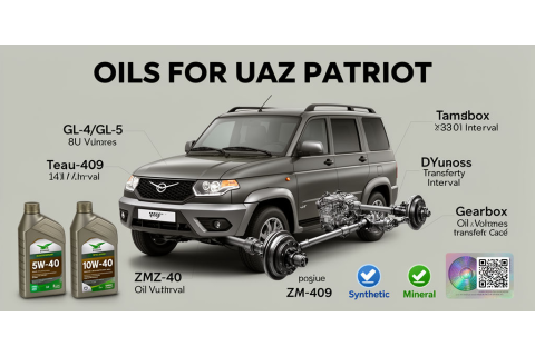Масло для УАЗ Патриот — мотор, КПП, раздатка и мосты: объёмы, допуски и интервалы