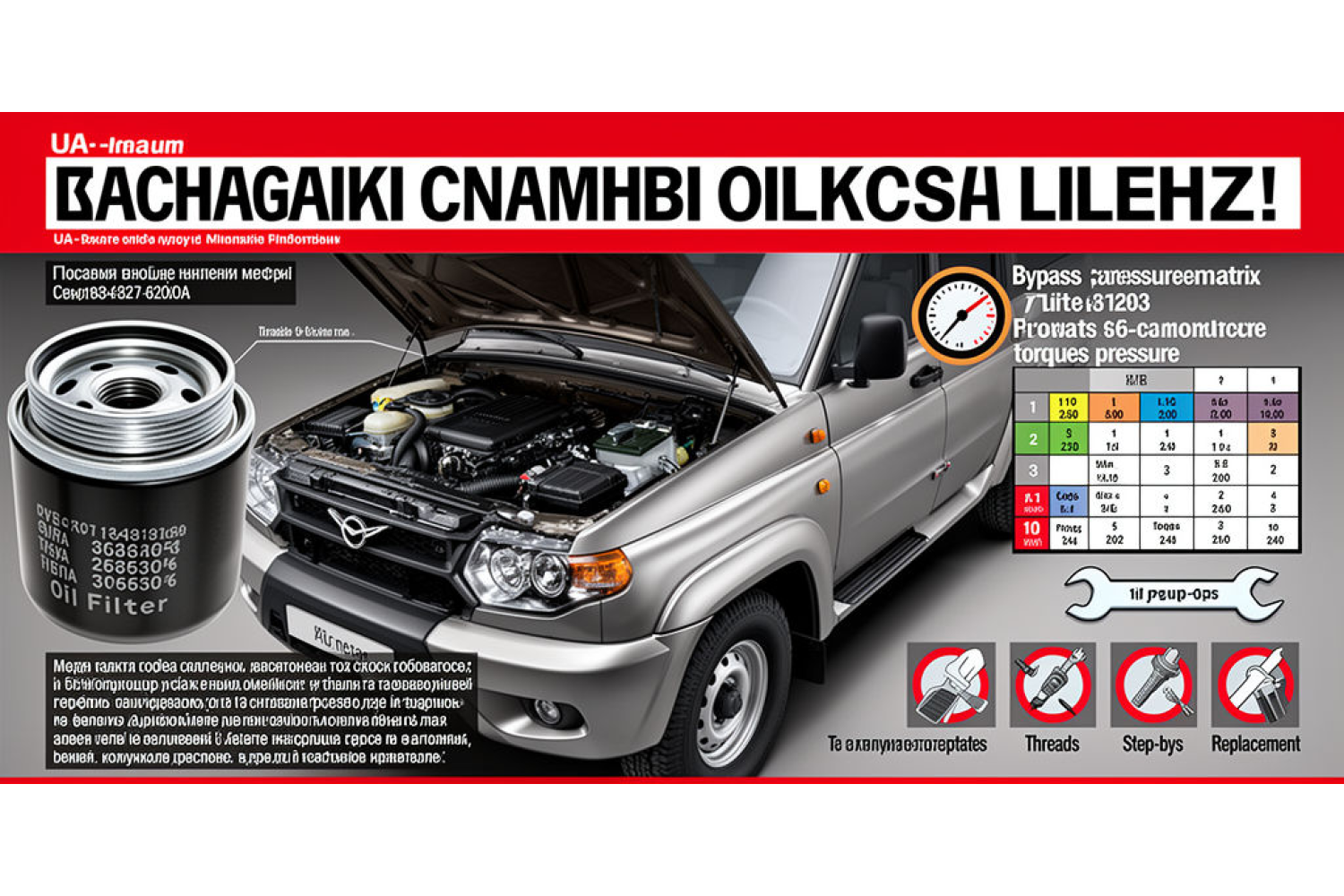 Как правильно подобрать масляный фильтр для УАЗ: совместимость по двигателям, артикулы и практические рекомендации