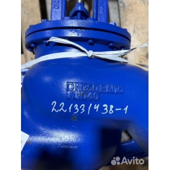 Запорный клапан Zetkama ду 250 PN16