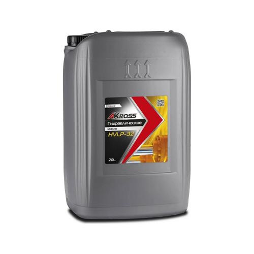 Гидравлическое масло AKross ISO 32, 10 л, минеральное купить в Мурманске с доставкой