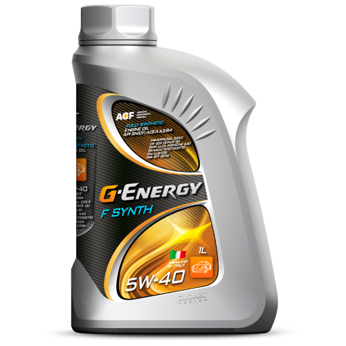 Моторное масло G-Energy F Synth, 5W-40, 1 л, синтетика купить в Мурманске с доставкой