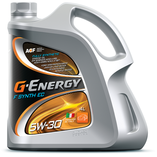 Моторное масло G-Energy F Synth EC, 5W-30, 4 л, синтетика купить в Мурманске с доставкой