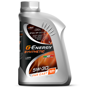 Моторное масло G-Energy Synthetic Active, 5W-30, 1 л, синтетика