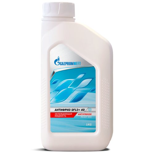 Охлаждающая жидкость Gazpromneft Antifreeze SF12+, 0,935 кг, этиленгликоль купить в Мурманске с доставкой