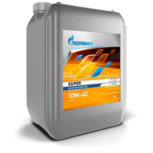 Моторное масло Gazpromneft Super, 10W-40, 20 л, полусинтетика купить в Мурманске с доставкой