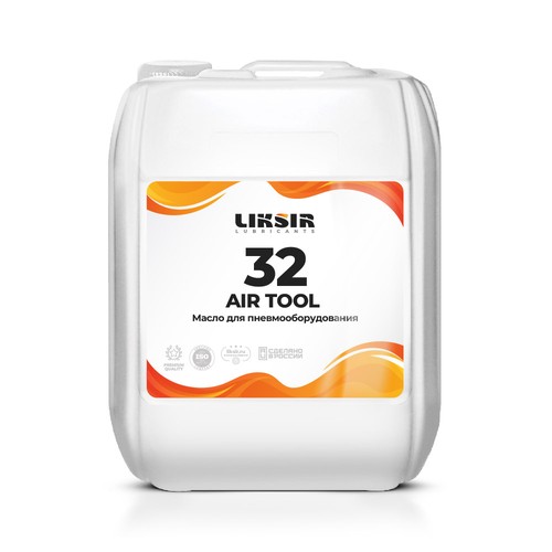 Масло для пневматических инструментов Liksir Air Tool ISO 32, 20 л, синтетика купить в Мурманске с доставкой