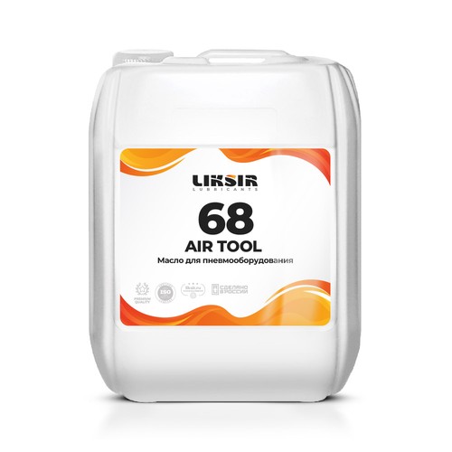 Масло для пневматических инструментов Liksir Air Tool ISO 68, 20 л, синтетика купить в Мурманске с доставкой