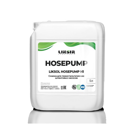 Пищевое масло Liksir Hosepump ISO 68, 5 л, минеральное купить в Мурманске с доставкой