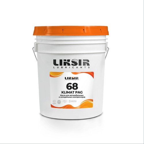 Компрессорное масло Liksir Klimat ISO 68, 5 л, синтетика купить в Мурманске с доставкой