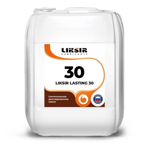 Индустриальное масло Liksir Lasting ISO 30, 20 л, синтетика купить в Мурманске с доставкой