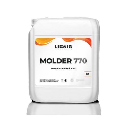 Индустриальное масло Liksir Molder 770, 5 л, синтетика купить в Мурманске с доставкой