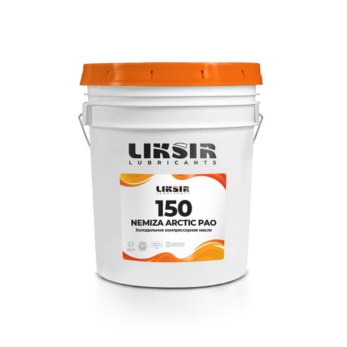 Масло для компрессоров холодильных установок Liksir Nemiza Arctic ISO VG: 150, 20 л, синтетика купить в Мурманске с доставкой