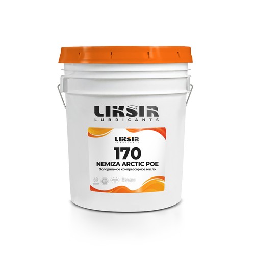 Масло для компрессоров холодильных установок Liksir Nemiza Arctic ISO VG: 170, 20 л, синтетика купить в Мурманске с доставкой