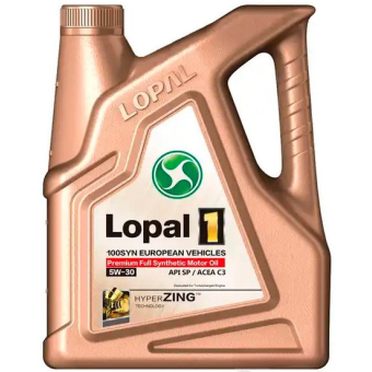 Моторное масло Lopal Advanced Fully Synthetic Series, 0W-30, 4 л, синтетика