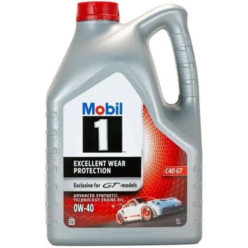 Моторное масло Mobil 1 C40 GT, 0W-40, 5 л, синтетика купить в Мурманске с доставкой