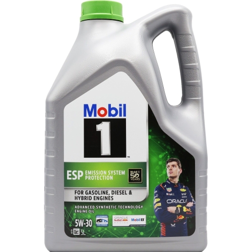 Моторное масло Mobil 1 ESP, 5W-30, 5 л, синтетика купить в Мурманске с доставкой
