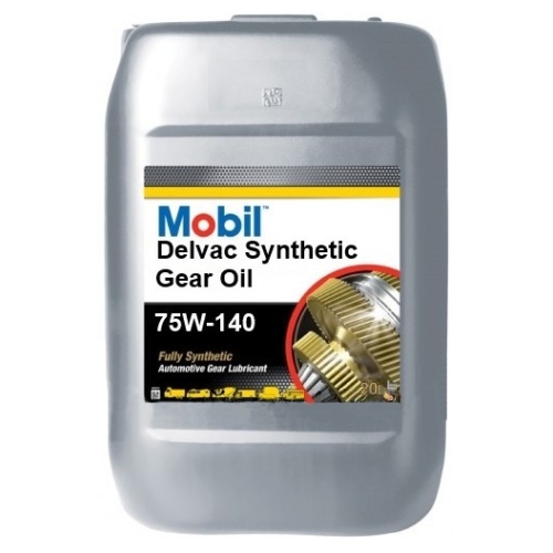 Трансмиссионное масло Mobil Delvac 1 Gear Oil, 75W-140, 20 л, синтетика купить в Мурманске с доставкой