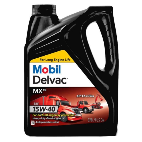 Грузовое масло Mobil Delvac MX, 15W-40, 4 л, минеральное купить в Мурманске с доставкой