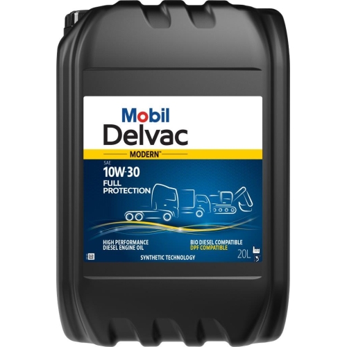 Грузовое масло Mobil Delvac Modern, 10W-30, 20 л, полусинтетика купить в Мурманске с доставкой