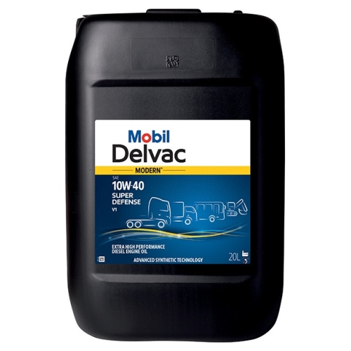 Грузовое масло Mobil Delvac Modern Super Defense V1, 10W-40, 20 л, синтетика купить в Мурманске с доставкой