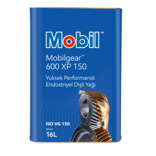 Редукторное масло Mobil Mobilgear ISO VG: 150, 16 л, минеральное купить в Мурманске с доставкой