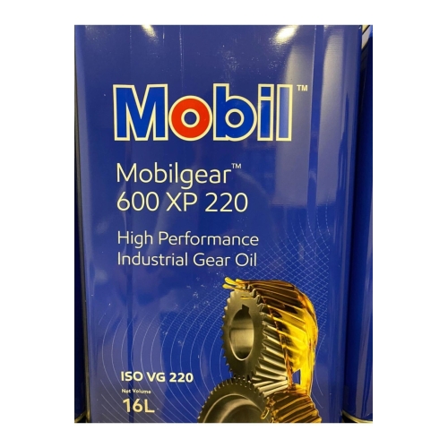 Редукторное масло Mobil Mobilgear ISO VG: 220, 16 л, минеральное купить в Мурманске с доставкой