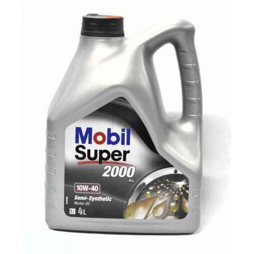 Моторное масло Mobil Super 2000 X1, 10W-40, 4 л, полусинтетика купить в Мурманске с доставкой