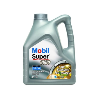 Моторное масло Mobil Super 3000 XE, 5W-30, 4 л, синтетика