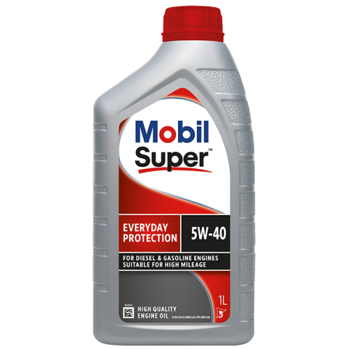 Моторное масло Mobil Super Everyday Protection, 5W-40, 1 л, синтетика купить в Мурманске с доставкой