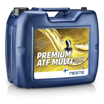 Трансмиссионное масло Neste Premium ATF Multi, 20 л, синтетика