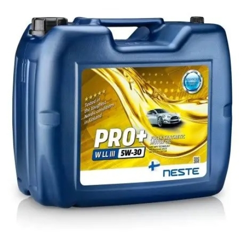 Моторное масло Neste Pro+ W LL-III 5W-30, 20 л, синтетика купить в Мурманске с доставкой
