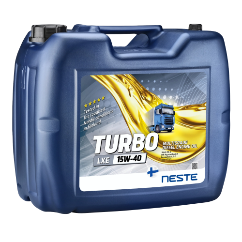 Грузовое масло Neste Turbo LХE, 15W-40, 20 л, полусинтетика купить в Мурманске с доставкой