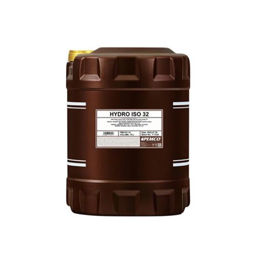 Гидравлическое масло Pemco Hydro ISO 32, 10 л, минеральное купить в Мурманске с доставкой