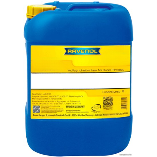 Моторное масло Ravenol Ultra Synthetik Truck, 5W-30, 10 л, синтетика купить в Мурманске с доставкой