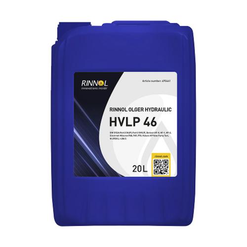 Гидравлическое масло Rinnol Olger Hydraulic ISO 46, 20 л, минеральное купить в Мурманске с доставкой