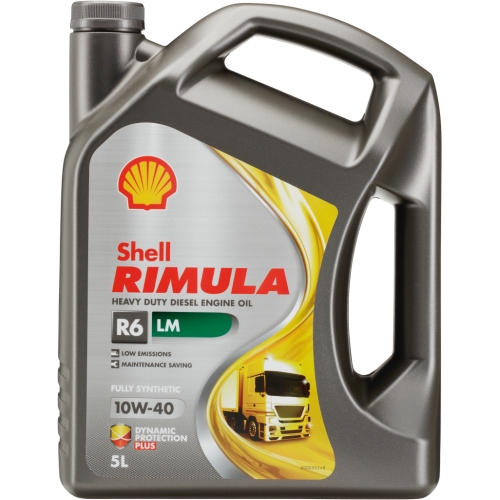 Дизельное моторное масло SHELL Rimula 10W-40, 5 л, синтетика купить в Мурманске с доставкой