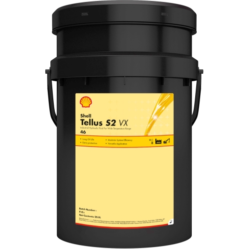 Гидравлическое масло SHELL Tellus ISO VG: 46, 20 л, минеральное купить в Мурманске с доставкой