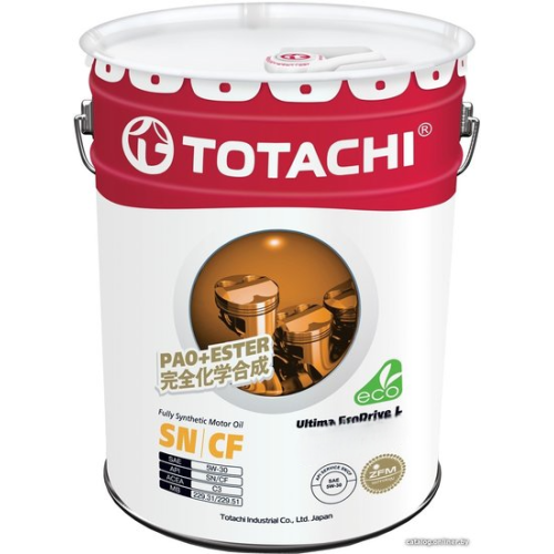 Моторное масло Totachi Niro LV Synthetic, 0W-20, 19 л, синтетика купить в Мурманске с доставкой