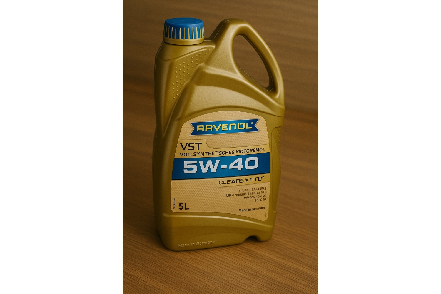RAVENOL VST 5W-40: моторное масло для стабильной защиты турбо-и атмосферных двигателей