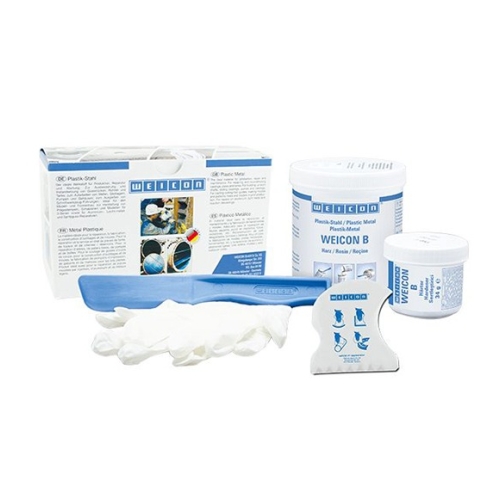 Эпоксидный композит жидкий, наполненный сталью WEICON B, 0,5 кг купить в Мурманске с доставкой