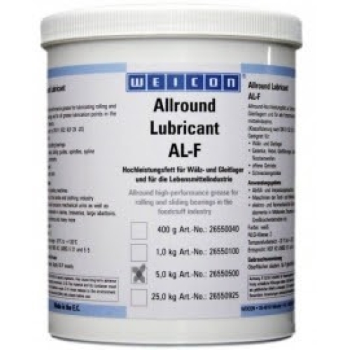 Высокоэффективная жировая смазка WEICON AL-F, 5 кг купить в Мурманске с доставкой