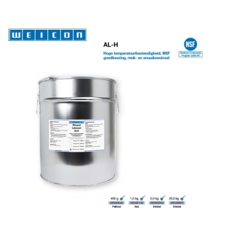Жировая, пищевая смазка WEICON AL-H, 25 кг