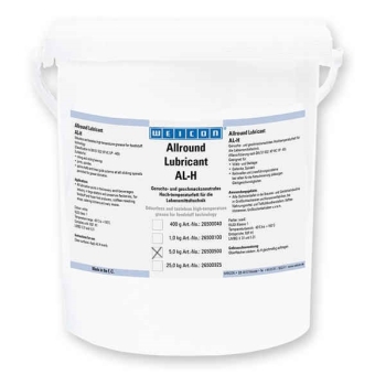 Жировая, пищевая смазка WEICON AL-H, 5 кг