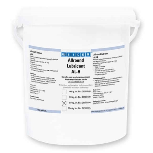 Жировая, пищевая смазка WEICON AL-H, 5 кг купить в Мурманске с доставкой
