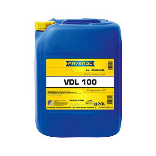Компрессорное Ravenol Kompressorenoel VDL 100, 20л, минеральное купить в Мурманске с доставкой