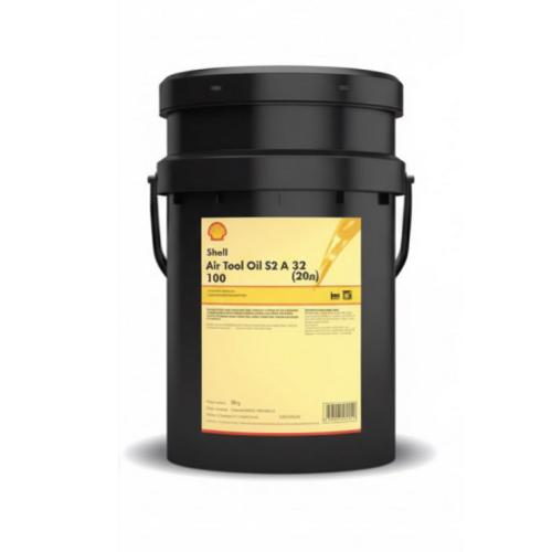 Масло для пневматических инструментов SHELL Air Tool Oil ISO VG: 100, 20л, минеральное купить в Мурманске с доставкой