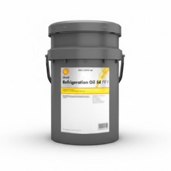 Масло для компрессоров холодильных установок SHELL Refrigeration Oil S4 FR-F VG 68, 20л, синтетика
