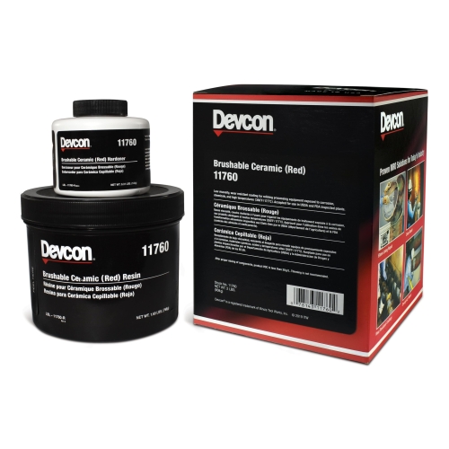 Devcon 11760 Brushable Ceramic Red, 500 г купить в Мурманске с доставкой