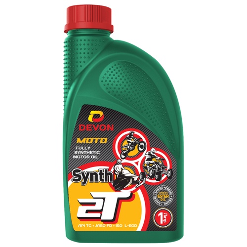 Моторное масло Devon 2Т Synth, 4 л, синтетика купить в Мурманске с доставкой